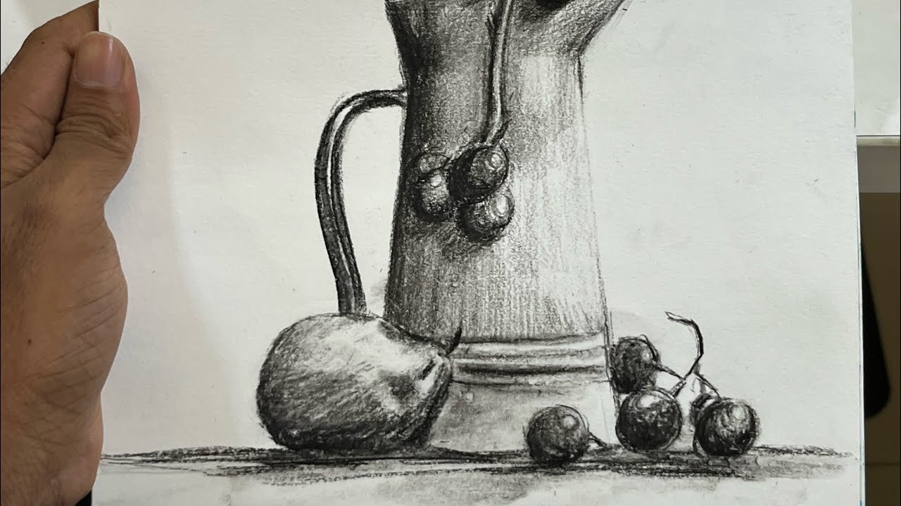 Charcoal sketching /art tutorials charcoal sketch YouTube