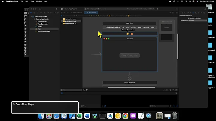 macOS Development with AppKit - 4 - Programmatic UI vs Storyboard