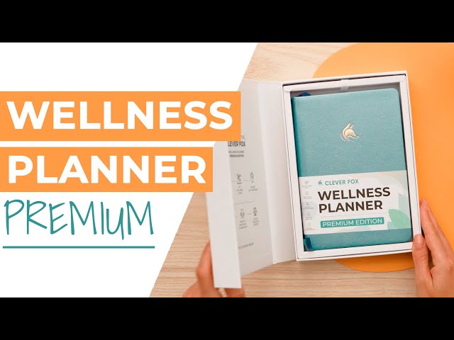 Wellness Planner Premium - lasts 3 months – Clever Fox®