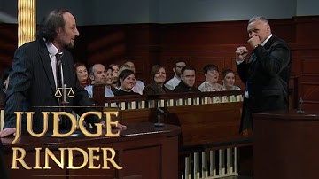 Defendant Offers to Fight Claimant | Judge Rinder