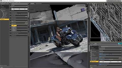 3D Lighting Trick - Connecting The Foreground With The Background - DAZ Studio Video Tutorial