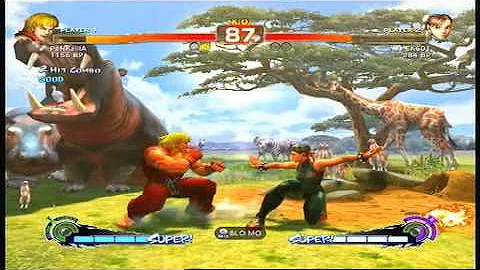 Super Street Fighter 4 - Dave (Chun Li) vs. PeNKzillA (Ken)