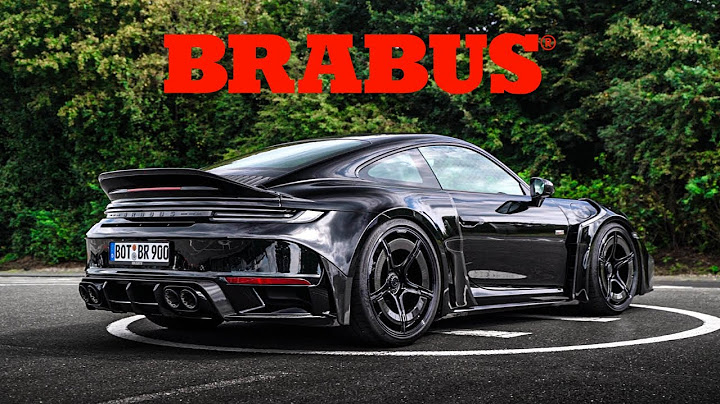 BRABUS 900hp Porsche ROCKET R | SOUND, LAUNCH & WALK AROUND