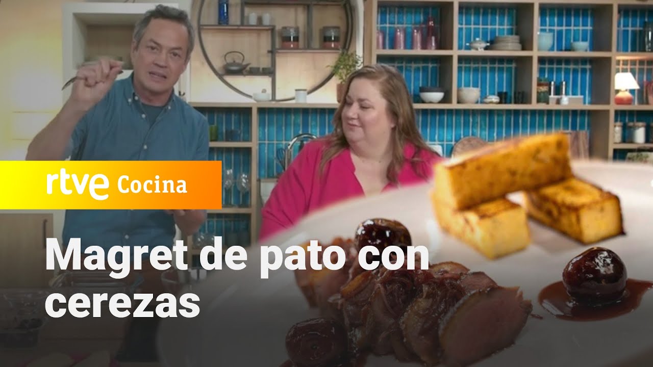 Receta de magret de pato con cerezas - Menudos Torres | RTVE Cocina