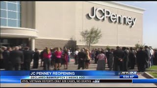 JC Pennys Reopens