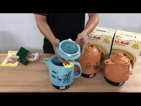 Ấm sắc thuốc Gali GL-1800,GL-1801,GL-1802,Có âm báo - Warm medicine decoction