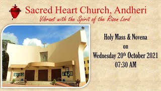 Holy Mass and Novena on Wednesday 20th October 2021 at 07:30 AM at Sacred Heart Church, Andheri screenshot 5