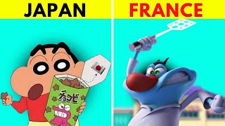 Famous cartoons which look different in other countries |  Zack Mythz screenshot 5