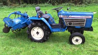 Iseki TU1400 2WD Compact Tractor with Rotavator
