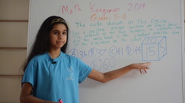 Math Kangaroo, 2019, Grades 5-6, Problem 21