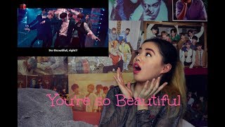 Reaction To Youre So Beautiful Mv - Lotte Duty Free X Bts