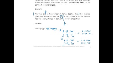 P5/P6 Math - Total Unchanged (Percentage given)