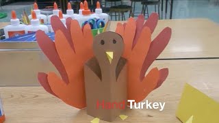 How to Make a 3D Hand Turkey