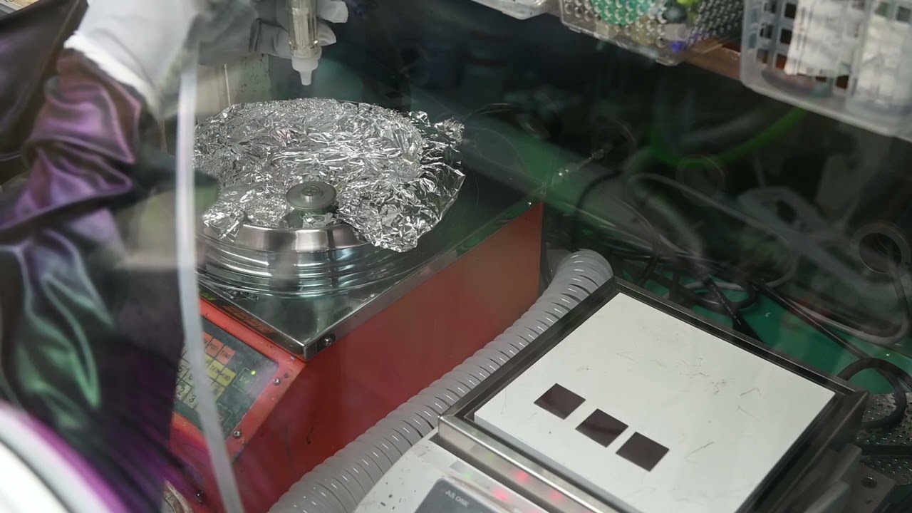 N2 Gas Quench Fabrication of Wide Bandgap Perovskite