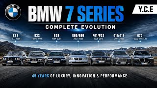 BMW 7 Series Evolution (1977–2026) | Every Generation in 4K | Complete History | YCE 