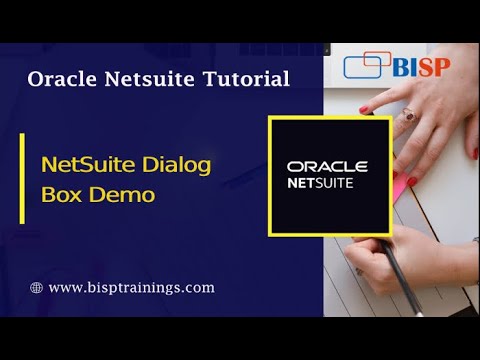 NetSuite Dialog Box
