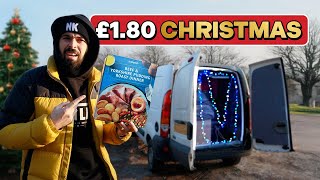 £1.80 Christmas Dinner Alone In TINY Campervan (Not Great)