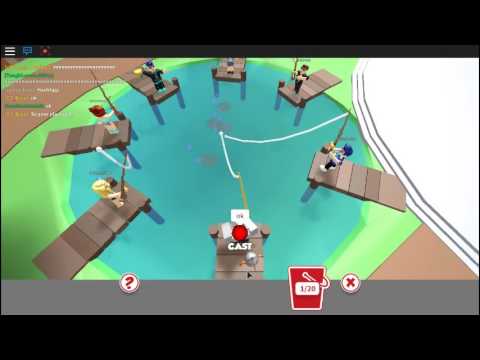 Roblox Meepcity Using The Golden Fishing Rod Youtube