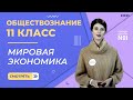 Видеоурок 10. Мировая экономика. Обществознание 11 класс