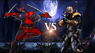 Deathstroke vs deadpool :epic battle episode 6