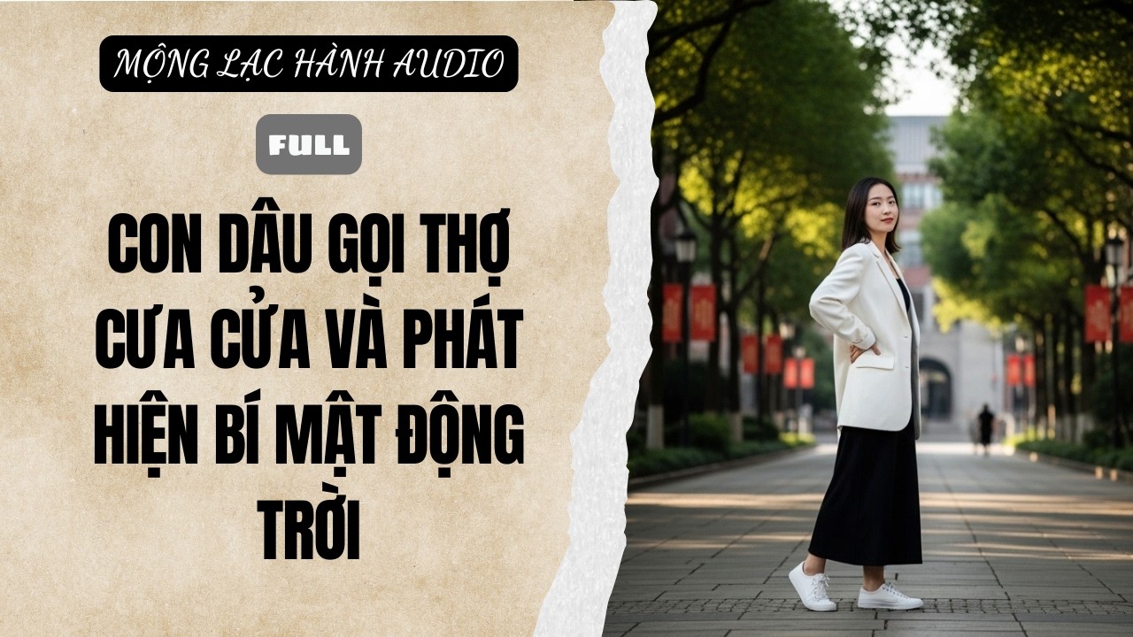 Full audio | Con Dâu Gọi Thợ Cưa Cửa Và Phát Hiện Bí Mật Động Trời | Mộng Lạc Hành Audio