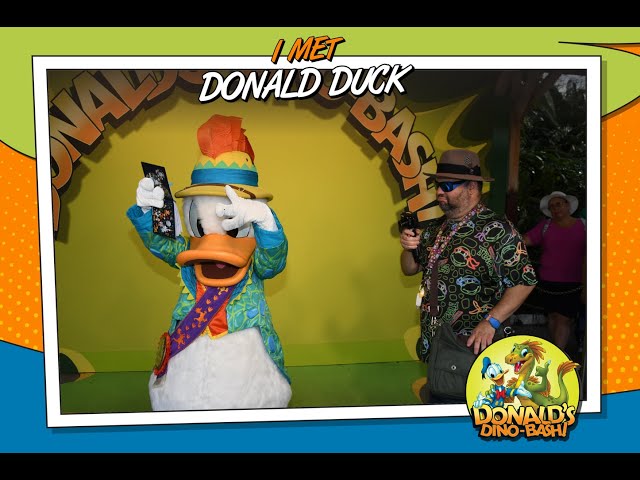 Donald's Dino-Bash a festa do Pato Donald no parque Disney's Animal Kingdom  - Indo Pra Orlando