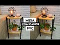 Como fazer MESA DE CANO PVC - DIY DECORAÇÃO