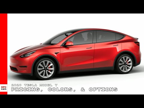 2020 Tesla Model Y Pricing, Colors, & Options