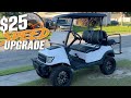 Golf Cart Speed Upgrade for $25 | Club Car Precedent | We Gained MPH+