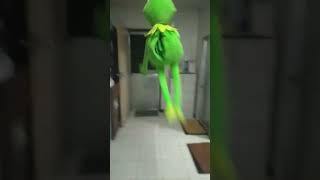I Have Re-Created Kermit Jumping Off A Building But The Way He Just-