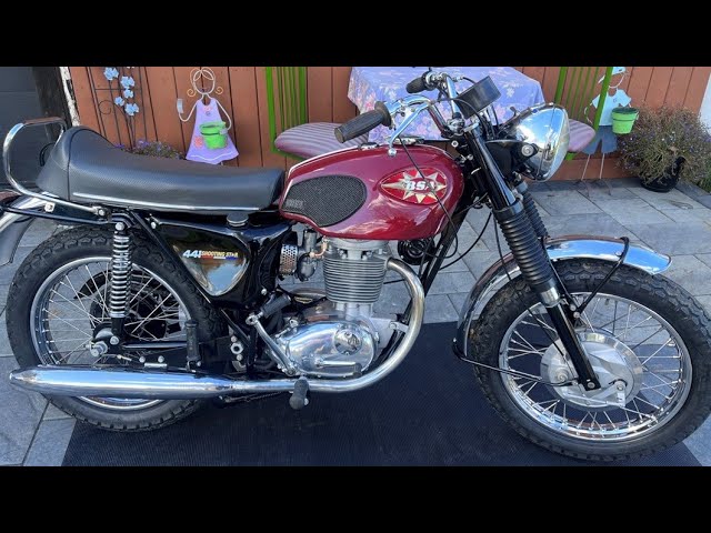 1970 BSA 441 Shooting Star - YouTube