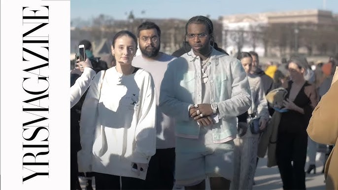 LeBron at Louis Vuitton 2024 show in Paris! (Rihanna & JVando