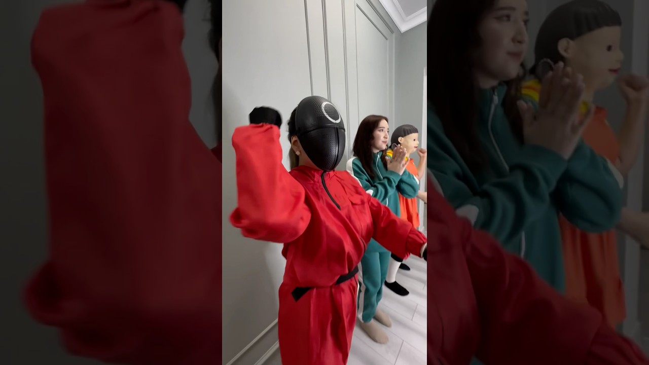 DUNGULGE DUNGULGE 😁 ROUND AND ROUND SQUID GAME DANCE SONG 🥳