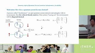 Symmetry origin of the quantum-classical transition, hydrodynamics, and decodability