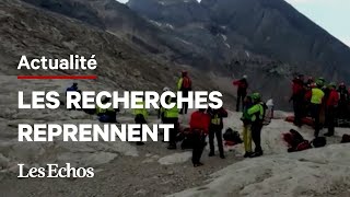 Dans les Alpes italiennes, l'effondrement d'un glacier fait au moins six morts