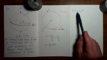 Rotational Part 2: Video 7 - Example Problem Using Newton