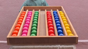 Puzzle sort ball game challenge solve very smart and quickly || LKR Food Challenge