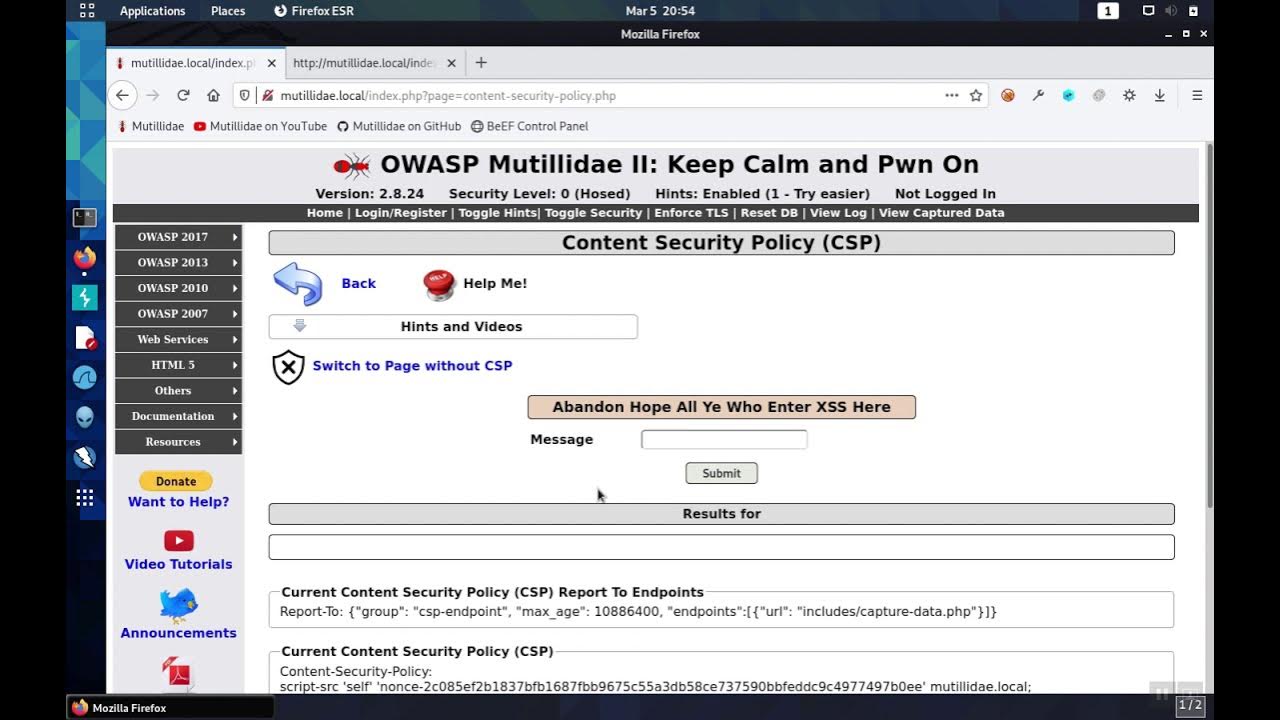 Script src unsafe inline