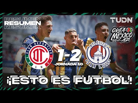 Toluca San Luis Goals And Highlights