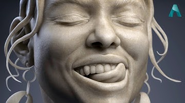 How I Render my Sculpts with Arnold  | Tutorial (Maya + Arnold)