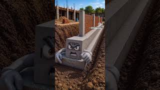 Types of Footing 🥵Footing ke kitne prakar hote hai #foundationwork #construction