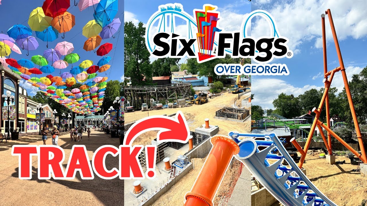 MASSIVE Spike & Track Installed on Georgia Surfer! Six Flags Over ...