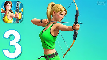 Archery Clash - Gameplay Walkthrough Part 3 Archery Tournament Mode New Update (iOS, Android)