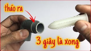 Removing glued pipes is simple - the fastest way to remove water pipes