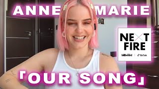 Anne-Marie「Our Song」from Billboard JAPAN and TikTok presents NEXT FIRE