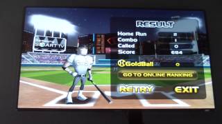 Samsung Homerun Battle 3D Video Game App Smart Hub