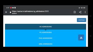 DR B.R AMBEDKAR UNIVERSITY DELHI Application forms | screenshot 1