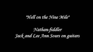 Video-Miniaturansicht von „Nathan McAlister and Sours fiddle "Hell on the Nine Mile" aka "Dubuque" in the Ozarks“