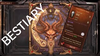 91. A Legendary Head Reward from The Bestiary. - Necromancer Diablo Immortal