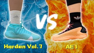 And the Best Adidas Hoop Shoe Goes to… Harden Vol. 7 vs AE 1